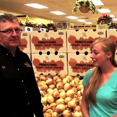 Simply Sweet Onions branded produce