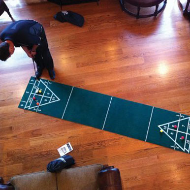 Tailgate Golf portable game at a tailgate party