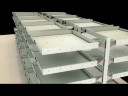 Track Shelving System with Adjustable Shelves
