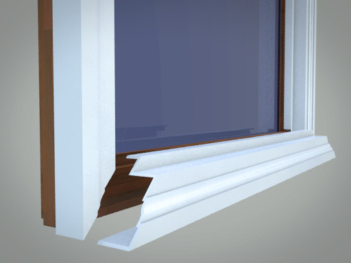 Replacement Vinyl Cover Kit for Wooden Windows