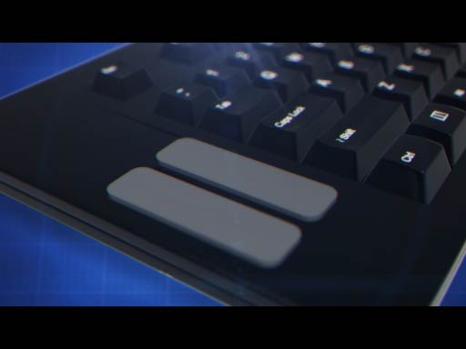 Keyboard with Touchpad and Mouse