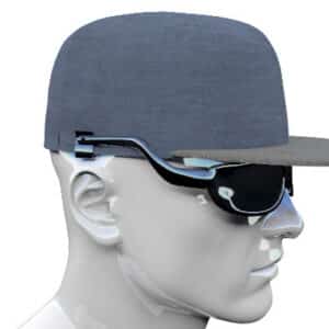 Hat-Mounted Sunglass System