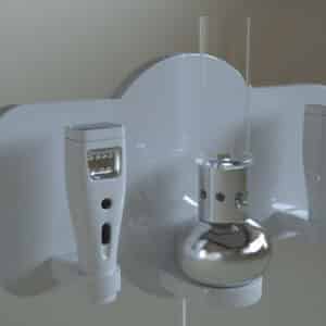 Combination Oil and LED Lamp Holder