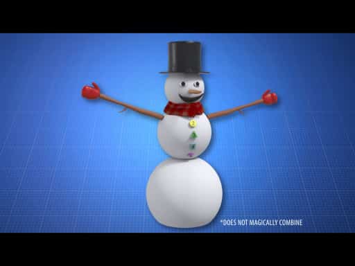 Pop and Pull Snowman