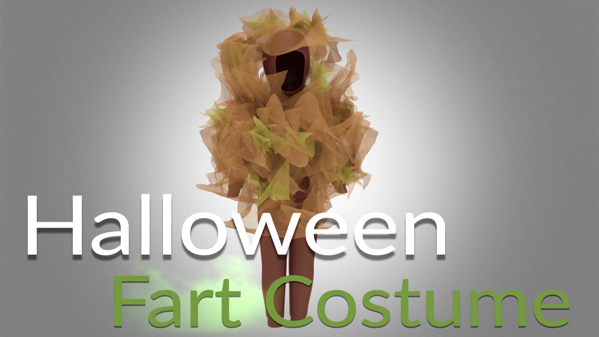 Adult fart costume