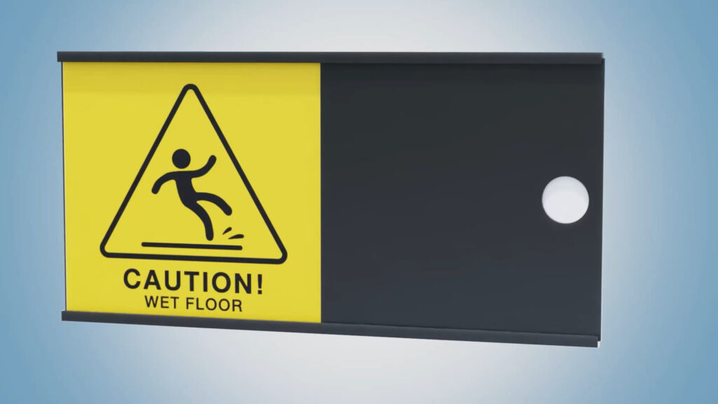 Wet Floor Slider